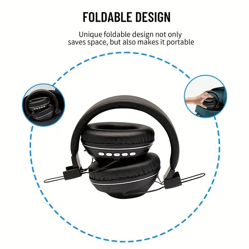 Upvios Wireless Bluetooth Headphones with Noise Cancelling Sound