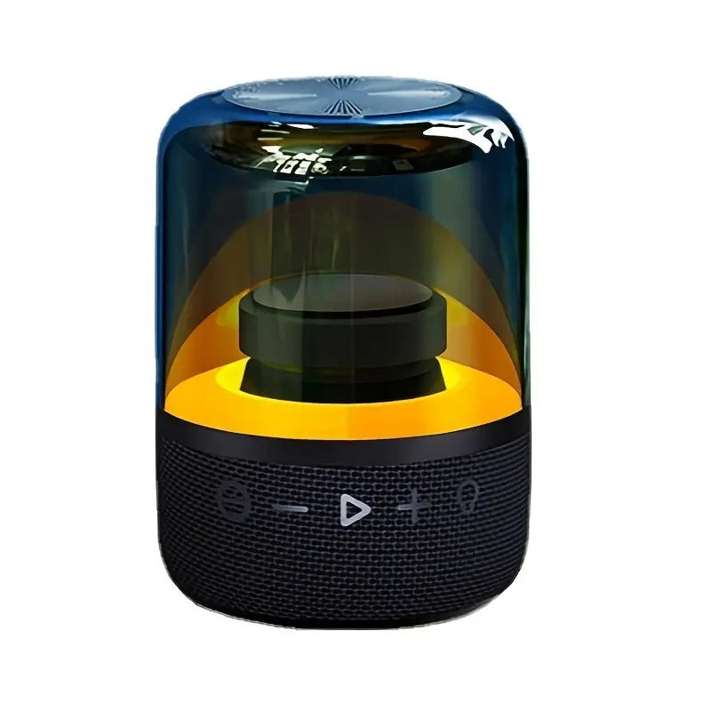 Upvios Portable Waterproof BT Speaker with RGB Light and Bass