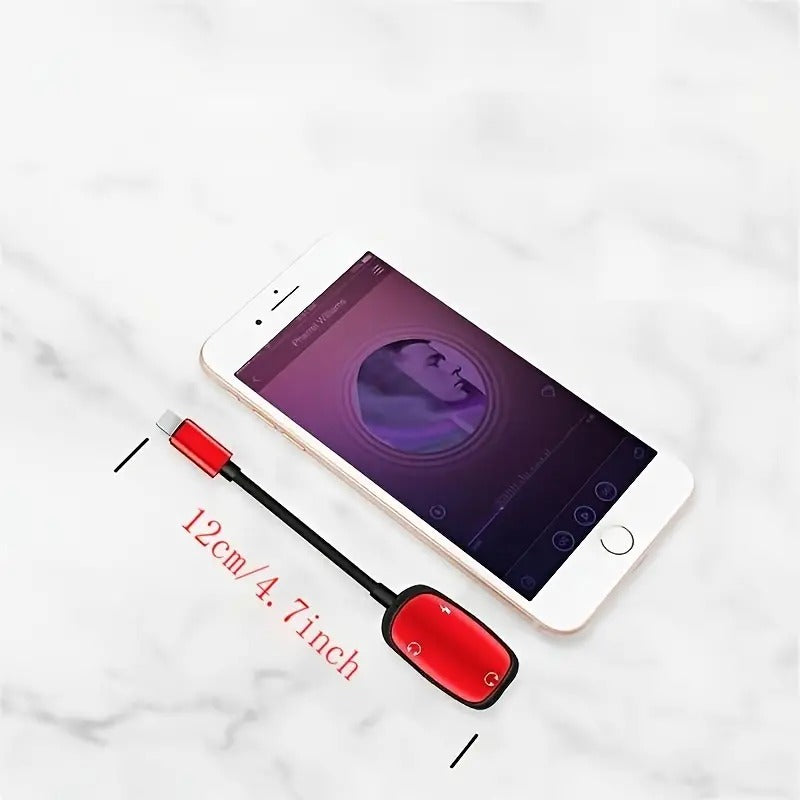 Upvios Audio Adapter Charging Cable for iPhone 8-Pin to 3.5mm