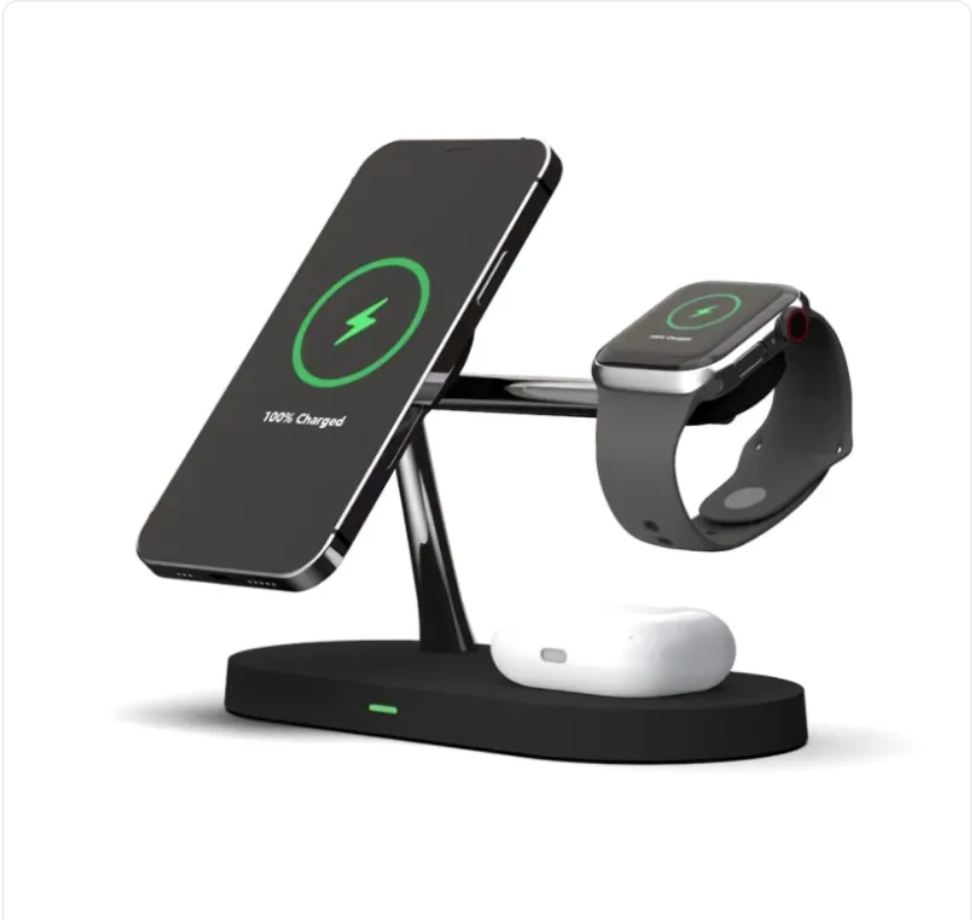 Upvios Magnetic 3-in-1 Wireless Charging Stand