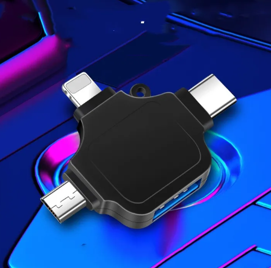Upvios 3-in-1 OTG Adapter Connector