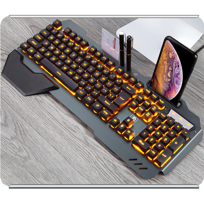 Upvios Ergonomic Mechanical Keyboard with RGB Backlight