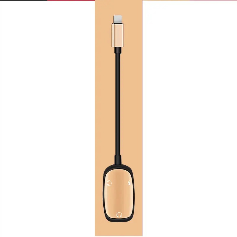 Upvios Audio Adapter Charging Cable for iPhone 8-Pin to 3.5mm