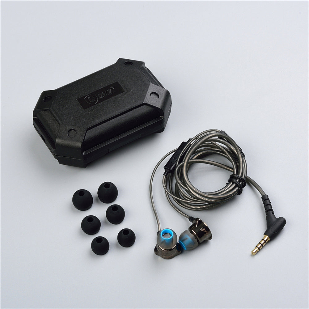 Upvios Heavy Bass Metal In-Ear Headphones with Microphone