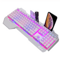 Upvios Ergonomic Mechanical Keyboard with RGB Backlight