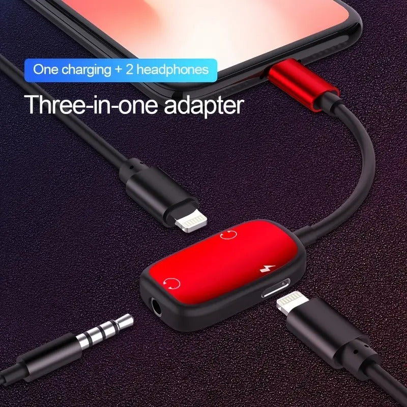 Upvios Audio Adapter Charging Cable for iPhone 8-Pin to 3.5mm