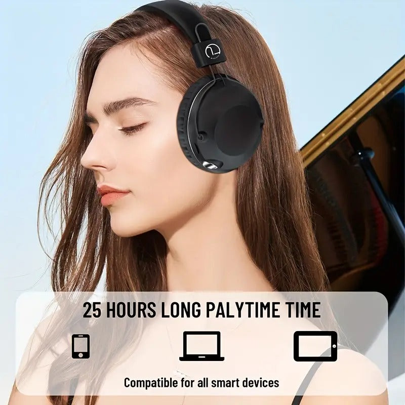 Upvios Wireless Bluetooth Headphones with Noise Cancelling Sound