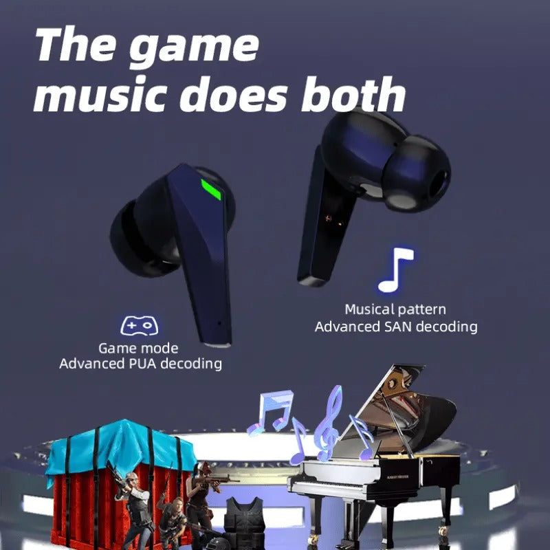 Upvios P50 TWS Waterproof Hi-Fi Stereo Wireless Earbuds