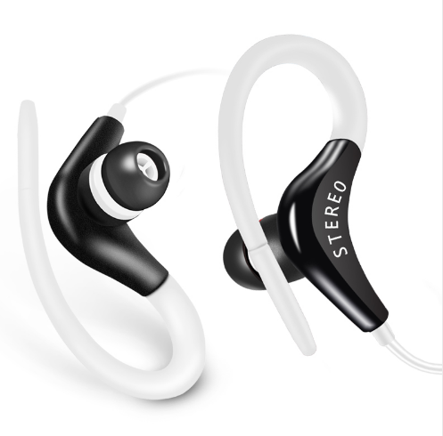 Upvios Universal In-Ear Sports Headphones with Microphone