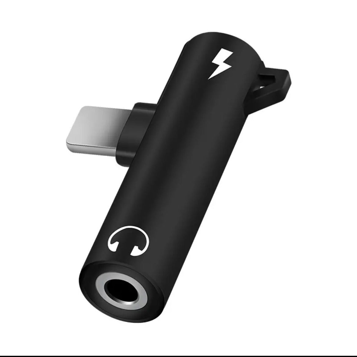 Upvios 2-in-1 Audio Headphone Charging Adapter for iPhone