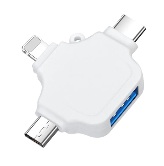 Upvios 3-in-1 OTG Adapter Connector