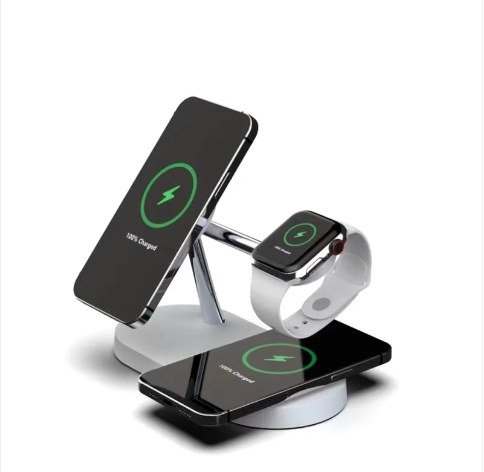 Upvios Magnetic 3-in-1 Wireless Charging Stand
