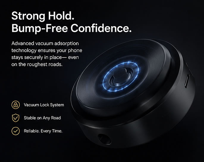 Upvios Universal Magnetic Car Phone Mount with Adjustable Support