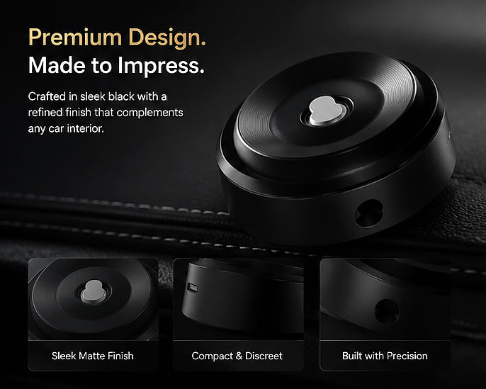 Upvios Universal Magnetic Car Phone Mount with Adjustable Support