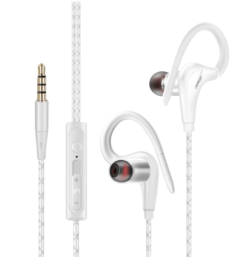 Upvios Universal In-Ear Sports Headphones with Microphone