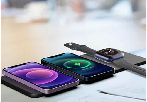 Upvios 15W Fast Wireless Charger for Apple Phones (3-in-1)