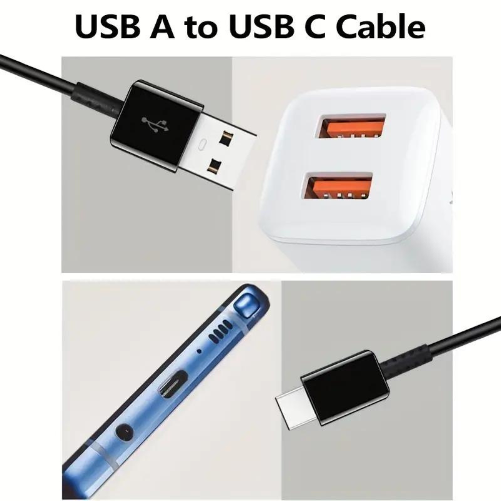 Upvios 3-Pack Charger Type C Cable 3FT - 10FT